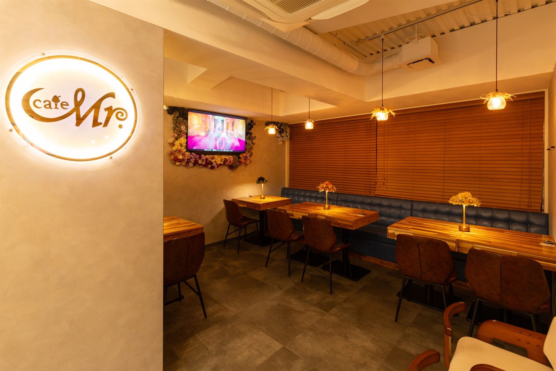 cafe Mr. 店内